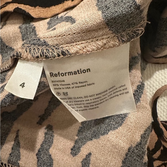 Reformation slip dress / Sz 4 - Picture 5 of 5